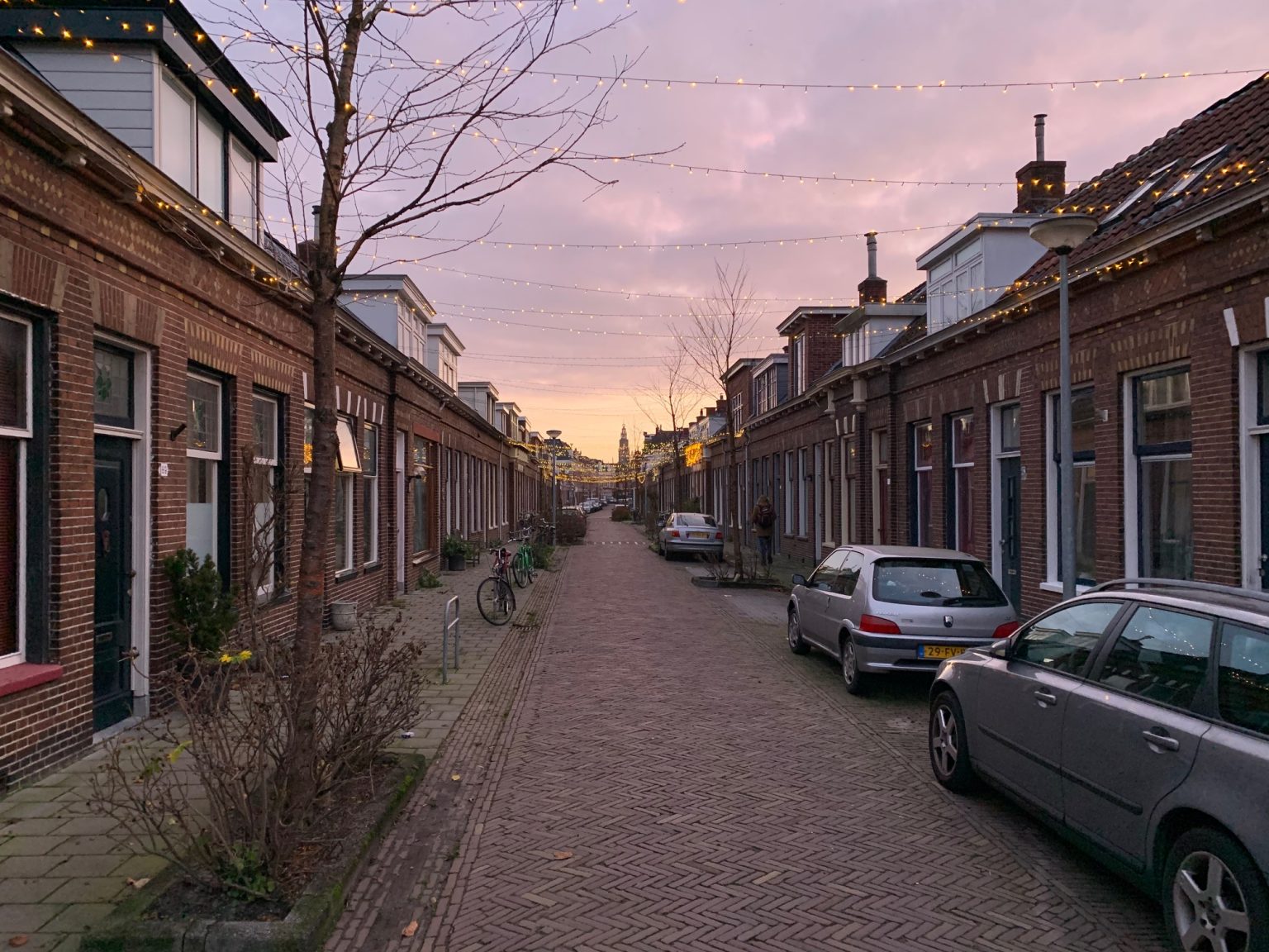 Groningen creatief met kerstverlichting OOG Groningen