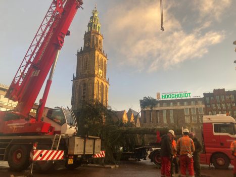 Kerstboom op Grote Markt