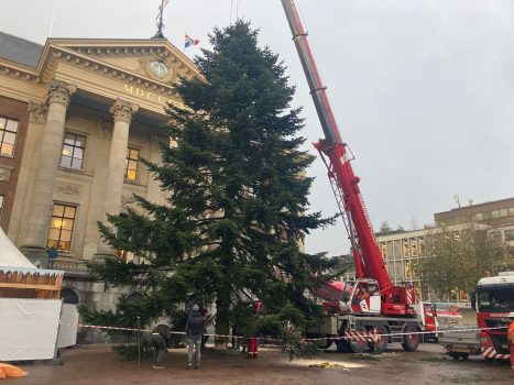 Kerstboom op Grote Markt